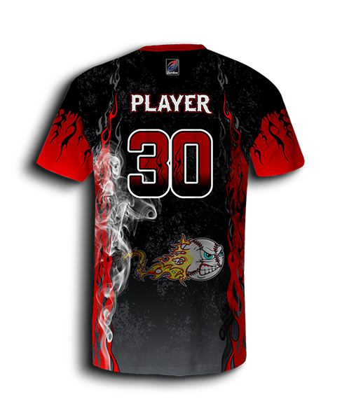 sublimation jersey red