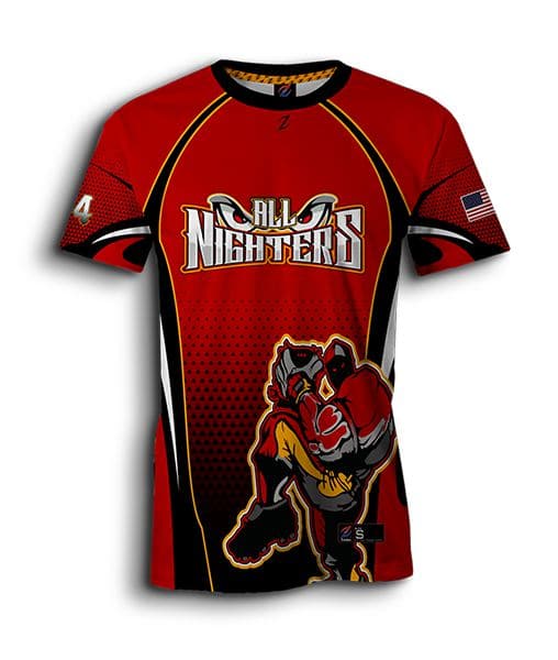 red jersey sublimation