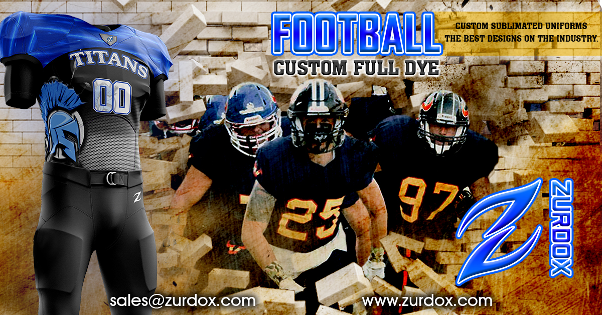 custom football jerseys