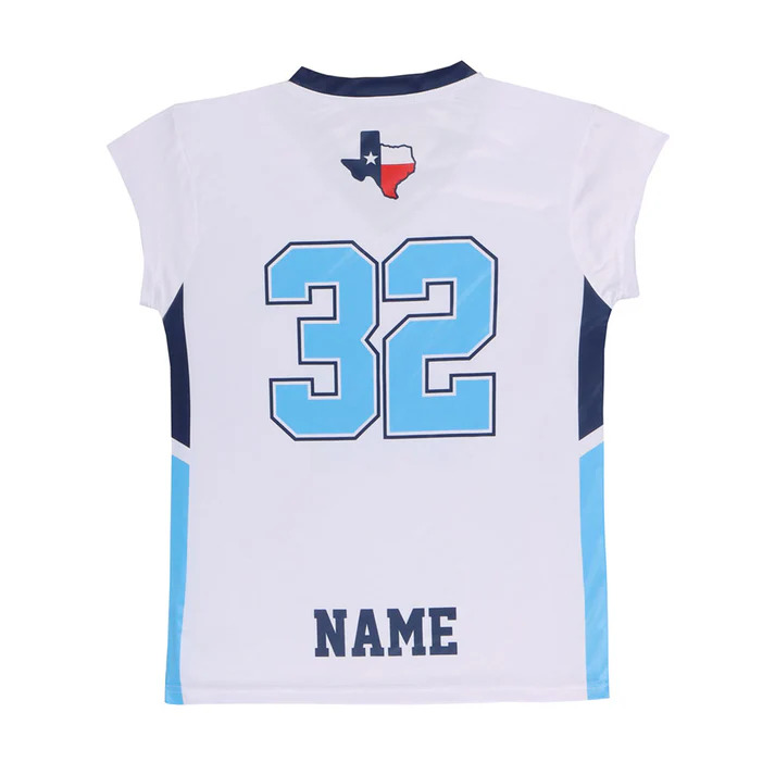 Alternative view of Lacrosse Cap Sleeve Jersey